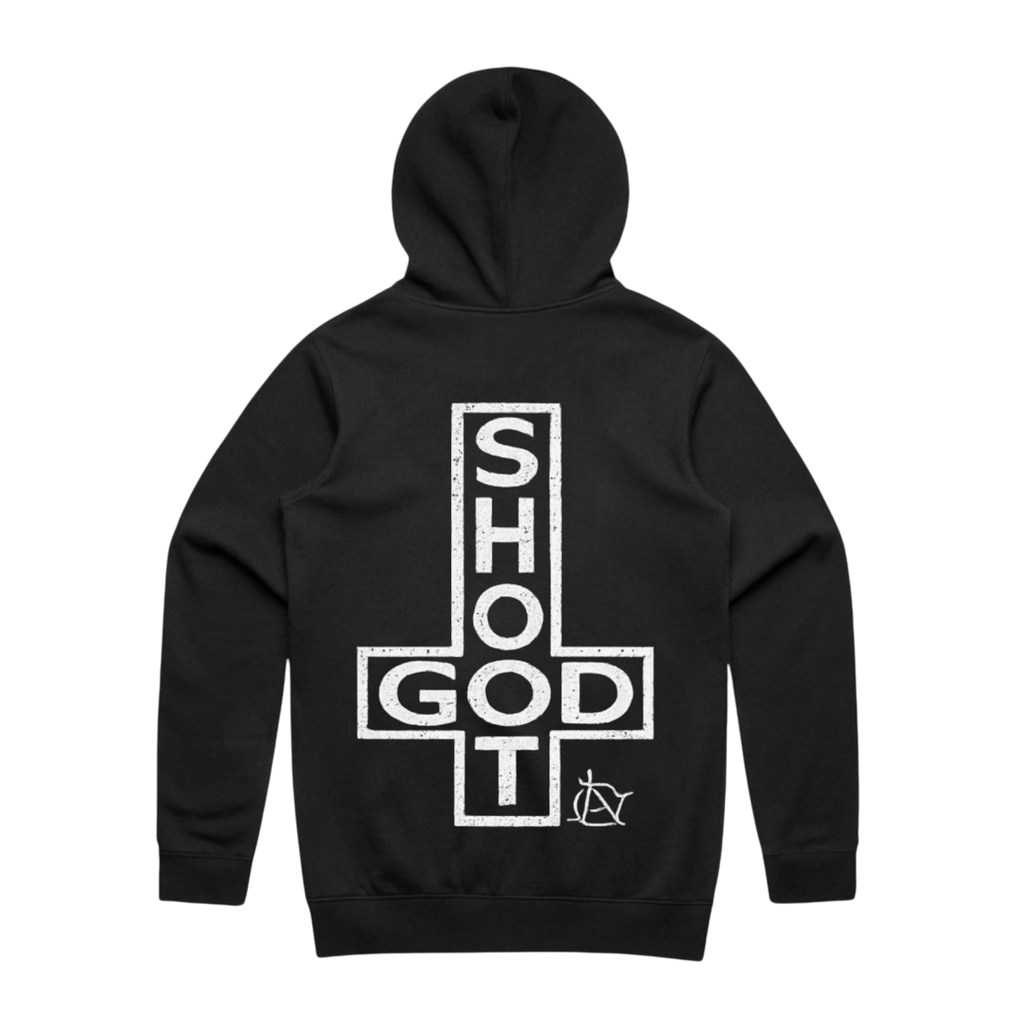 SHOOT GOD Hoodie by Robban Bäck