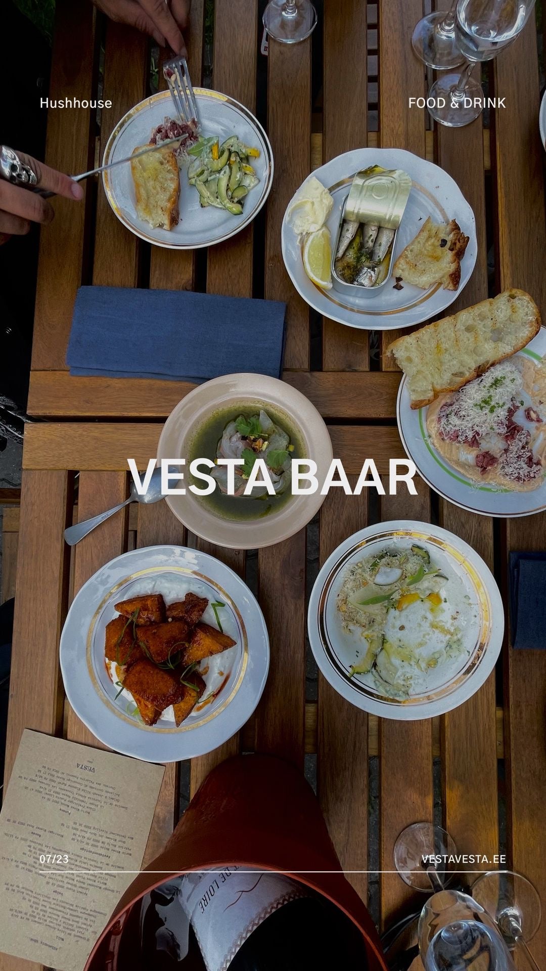 "Vesta Tallinn: A Hidden Garden Gem with Soulful Plates & Summertime Vibes"